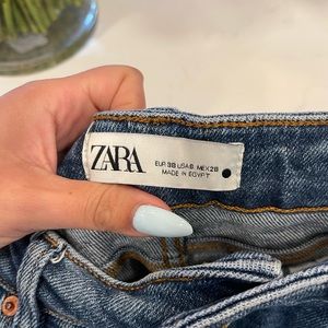 Zara size 6 high rise skinny jeans